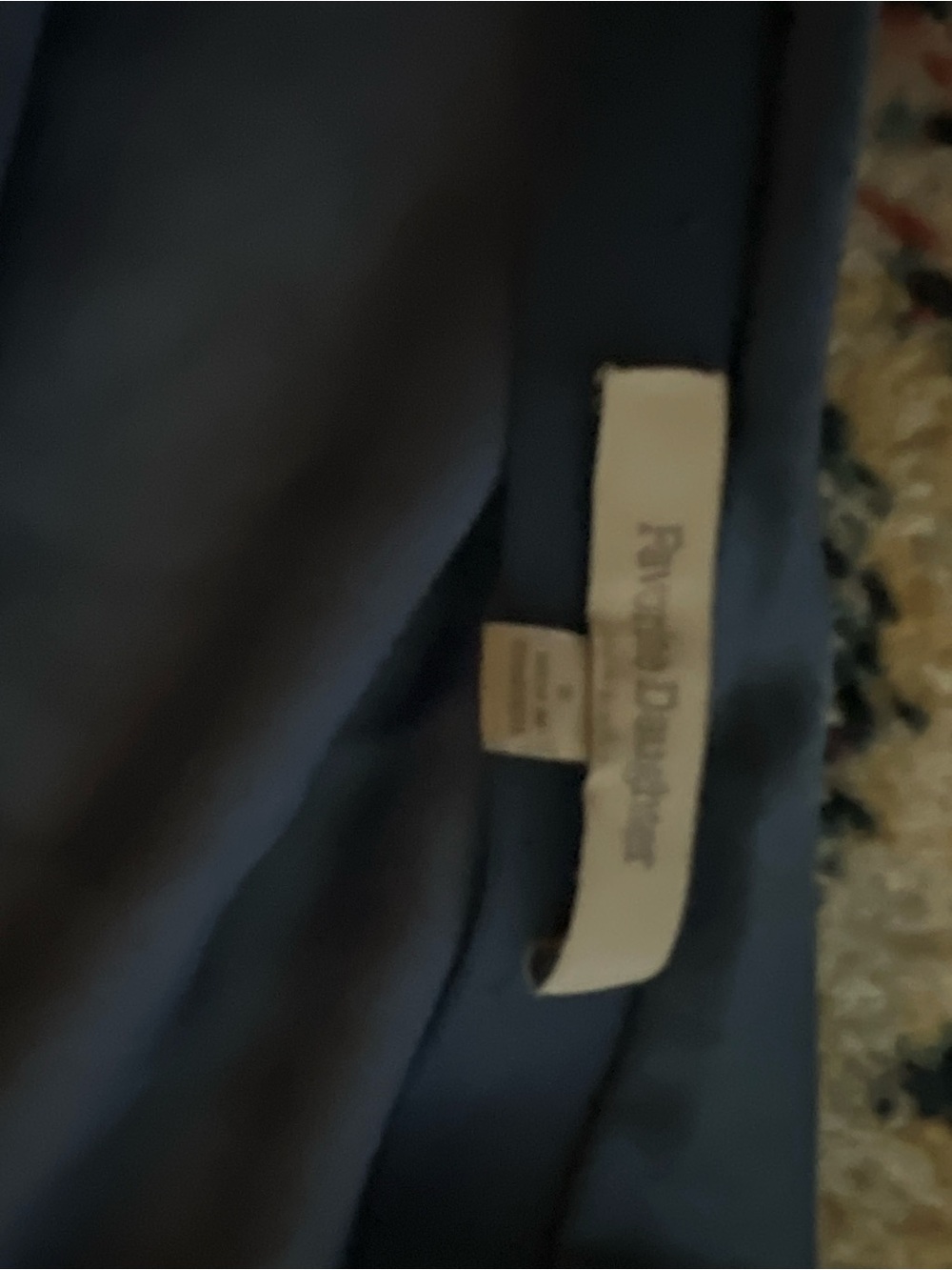 Favorite Daughter Blue Satin Maxi Skirt - Picture 4 of 4